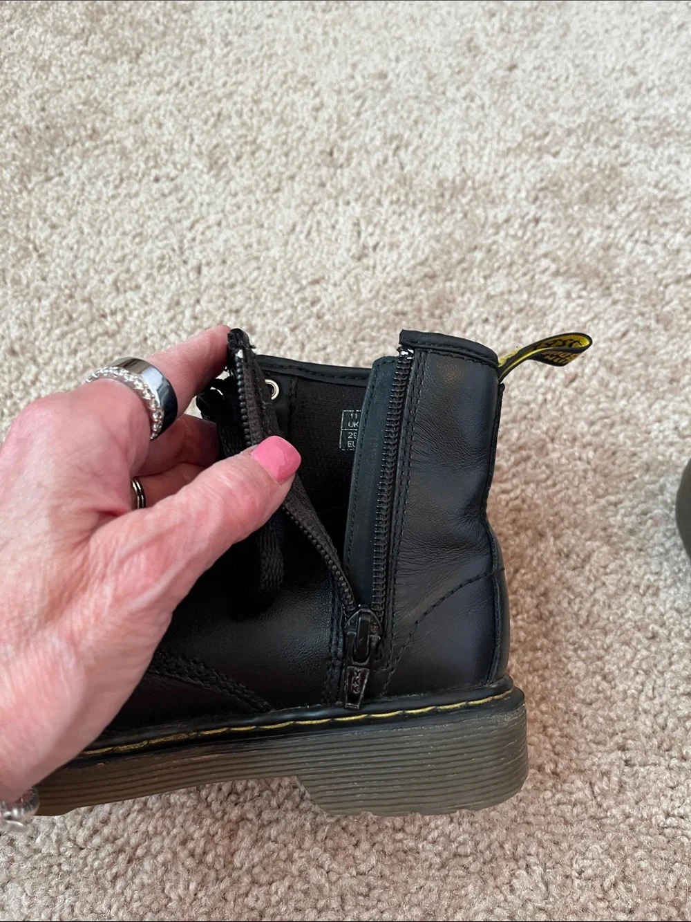 Dr. Martens Delaney Combat Boots